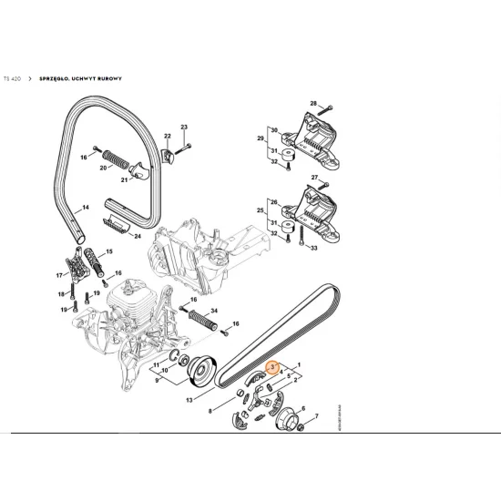 STIHL Rozpieracz odśrodkowy 1128 162 0806